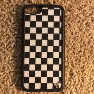 Wildflower case- checkered
